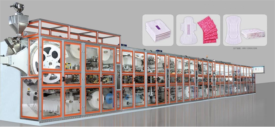 HIGH SPEED SANITARY NAPKIH LINE