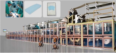 Full Servo Disposable Underpad production line