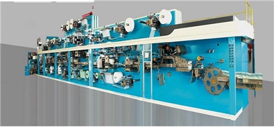 FULL SERVO ISHAPL T SHAPE BABY DIAPER AND DIAPER PAD MACHINE